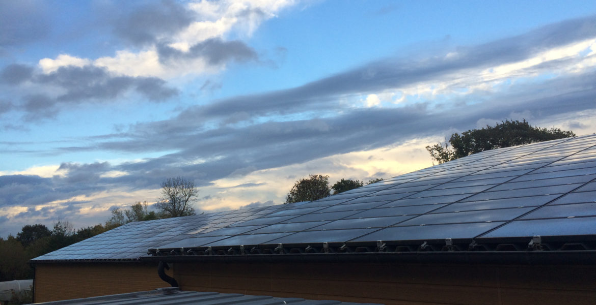 Installation de panneaux photovoltaïques, Le Sel-de-Bretagne (35)